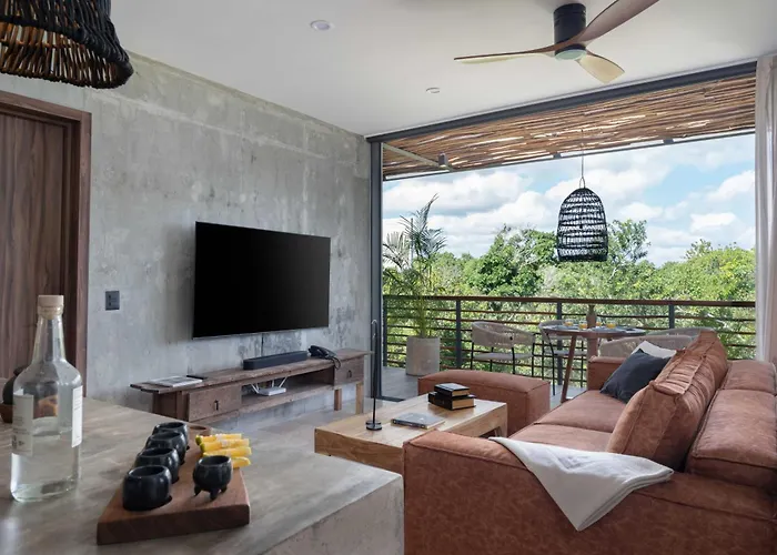 Amazing Penthouse Private Pool Close To Tulum