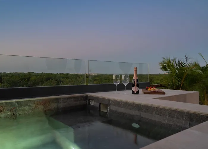 Amazing Penthouse Private Pool Close To Apartment Tulum