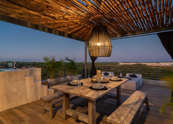 Apartment Amazing Penthouse Private Pool Close To Tulum
