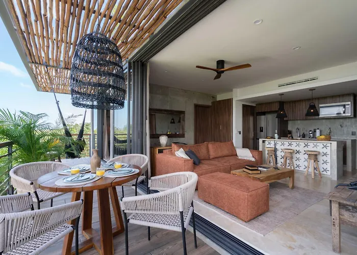 Amazing Penthouse Private Pool Close To Apartment Tulum